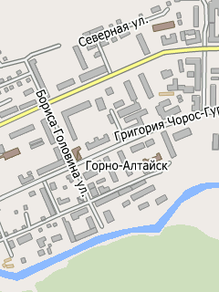 Карта Горно-Алтайска для СитиГИД