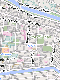 Карта Астрахани для СитиГИД