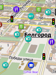 Карта Белгорода для СитиГИД