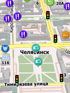 Карта Челябинской области для СитиГИД