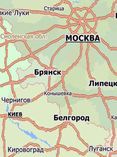 Карта «Дороги Евразии» для СитиГИД