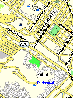 Карта Кабула для Garmin