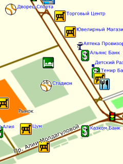 Карта Актюбинской области для Garmin