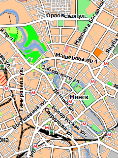 Карта Минска для Garmin