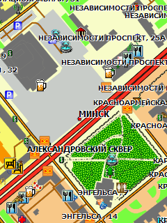 Карта Беларуси для Garmin
