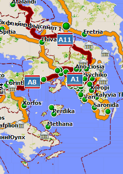 Карта Греции для Garmin