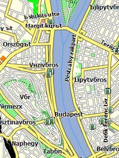 Карта Будапешта для Garmin