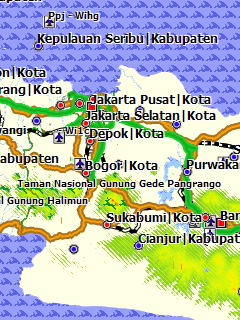 Карта Индонезии для Garmin
