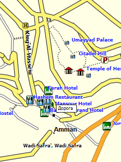 Карта Аммана для Garmin