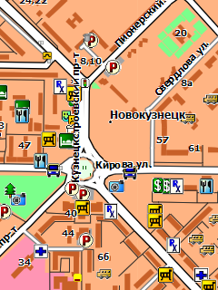 Карта Кемерово для Garmin