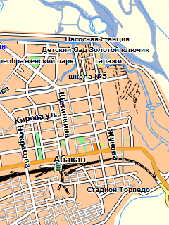 Карта Хакасии для Garmin