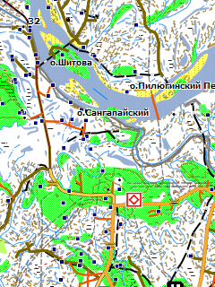 Топографическая карта Ханты-Мансийского АО для Garmin