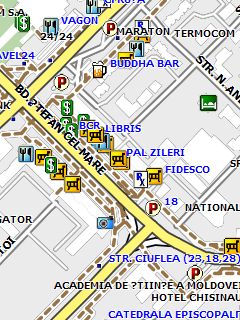 OpenStreetMap карта Молдовы для Garmin