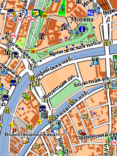 Карта Москвы для Garmin
