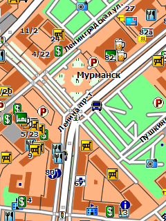 Карта Мурманска для Garmin