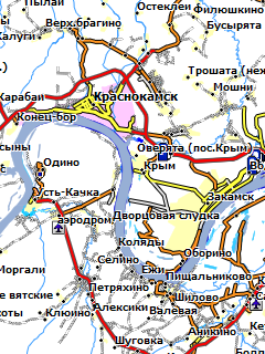 Карта Пермского края для Garmin