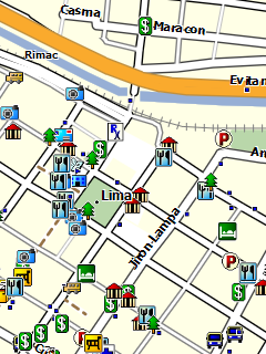 Карта Лимы для Garmin