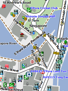 Карта Сингапура для Garmin