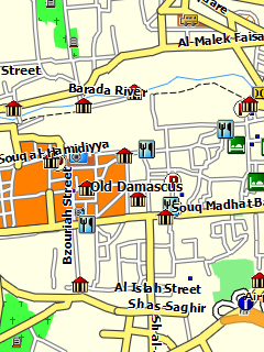 Карта Дамаска для Garmin