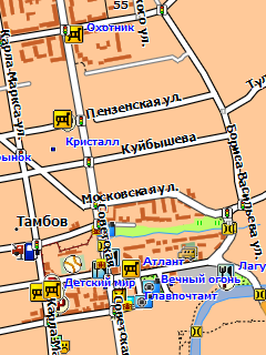 Карта Тамбова для Garmin
