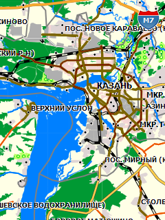 Карта Татарстана для Garmin