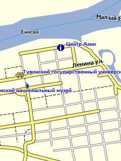 Карта Кызыла для Garmin