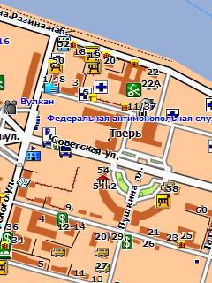 Карта Твери для Garmin