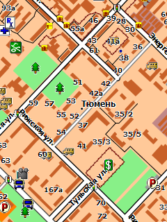 Карта Тюмени для Garmin