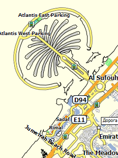 Карта Дубая для Garmin