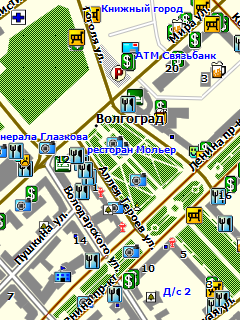 Карта Волгограда для Garmin