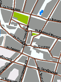 Карта Арзамаса для ГИС Русса