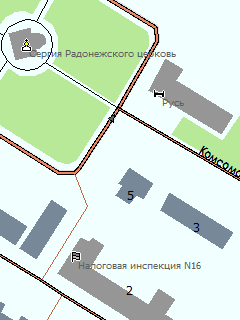 Карта Чапаевска для ГИС Русса