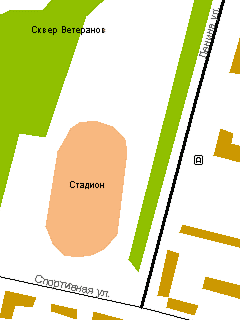 Карта города Дзержинский Московской области для ГИС Русса