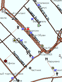 Карта Иваново для ГИС Русса