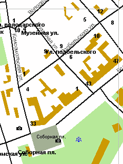 Карта Владимира для ГИС Русса