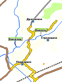 Карта Белгородской области для GisRX