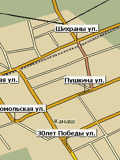 Карта Чувашии для GisRX