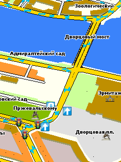 Карта Санкт-Петербурга для GisRX