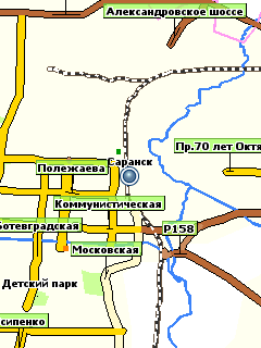 Карта Мордовии для GisRX