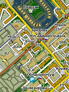 Карта Мурманска для GisRX