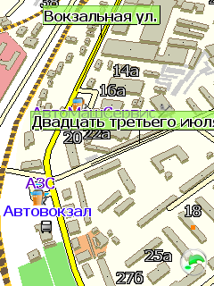 Карта Пскова для GisRX