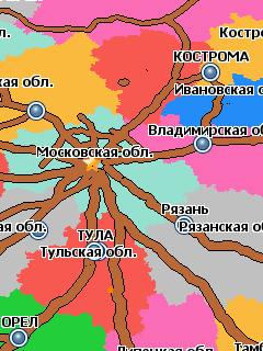 Официальная карта России для GisRX