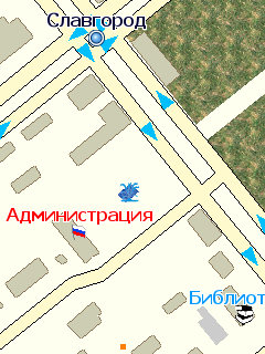 Карта Славгорода для GisRX