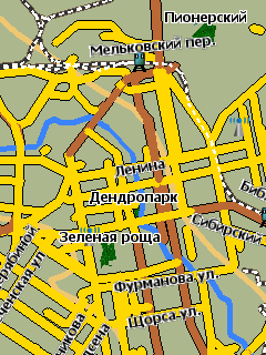 Карта Свердловской области для GisRX
