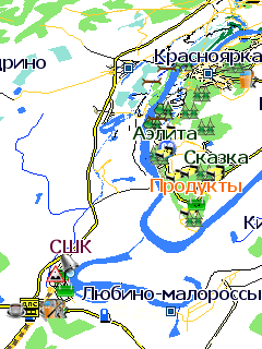 Карта Восточной России для GisRX