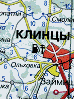 Карта дорог Брянской области