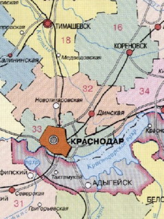 Почвенная карта Краснодарского края в формате pdf