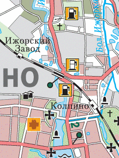 Карта дорог Ленинградской области