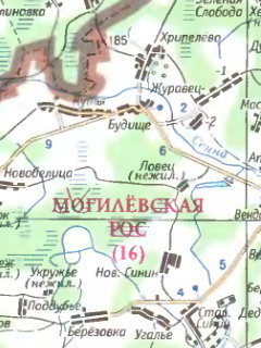 Атлас охотника и рыболова Могилёвской области