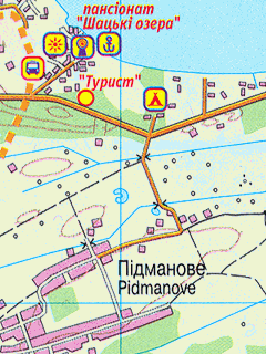 Растровая карта Шацкого района